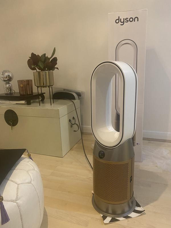 Hot & Cool with Find & Follow Cooling Fan to the Rear (illustrates height difference)