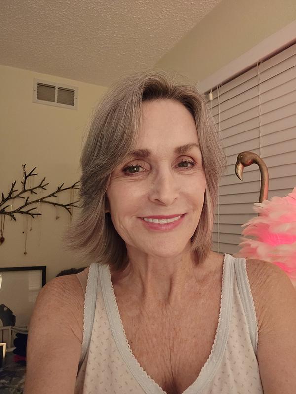 Hair is still straight