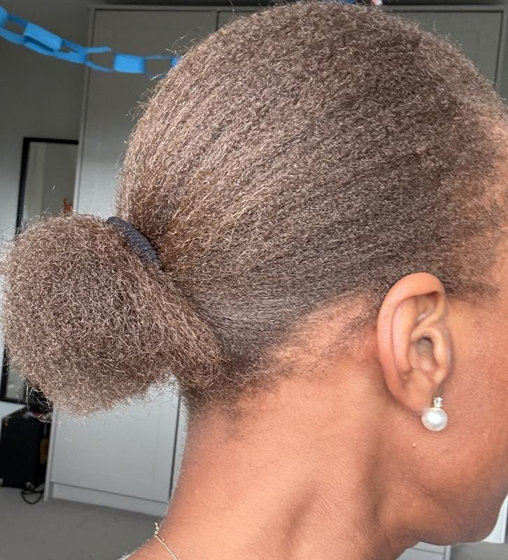 Customer photo for "Wide-tooth comb on 4c hair"