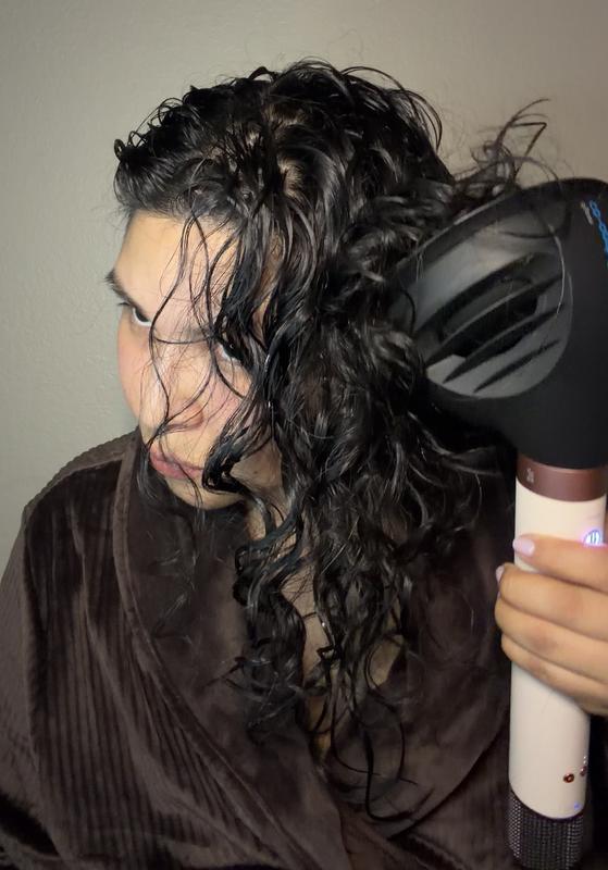 Customer photo for "Great for diffusing curls"