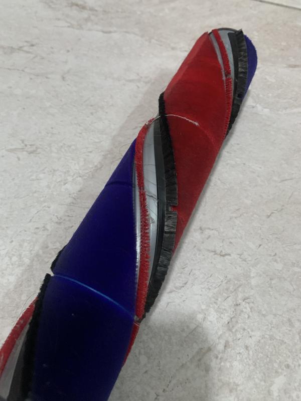 Hair caught on roller