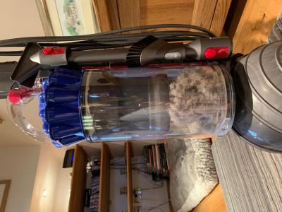 Pick up on small ball allergy straight after hoover of old machine