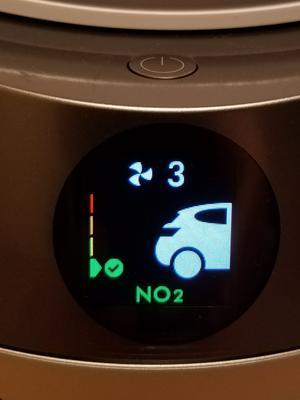 New Display with Nitrogen Dioxide reading