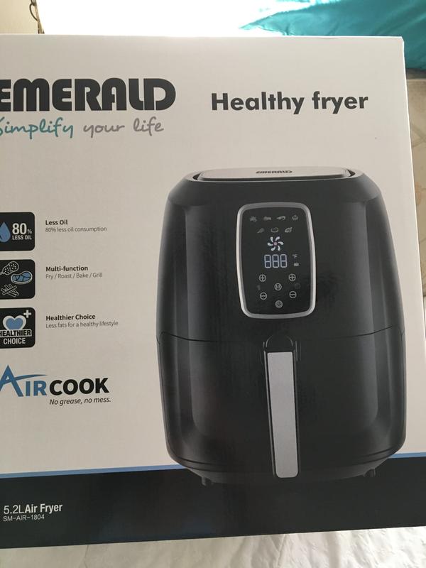 Emerald air clearance fryer best buy