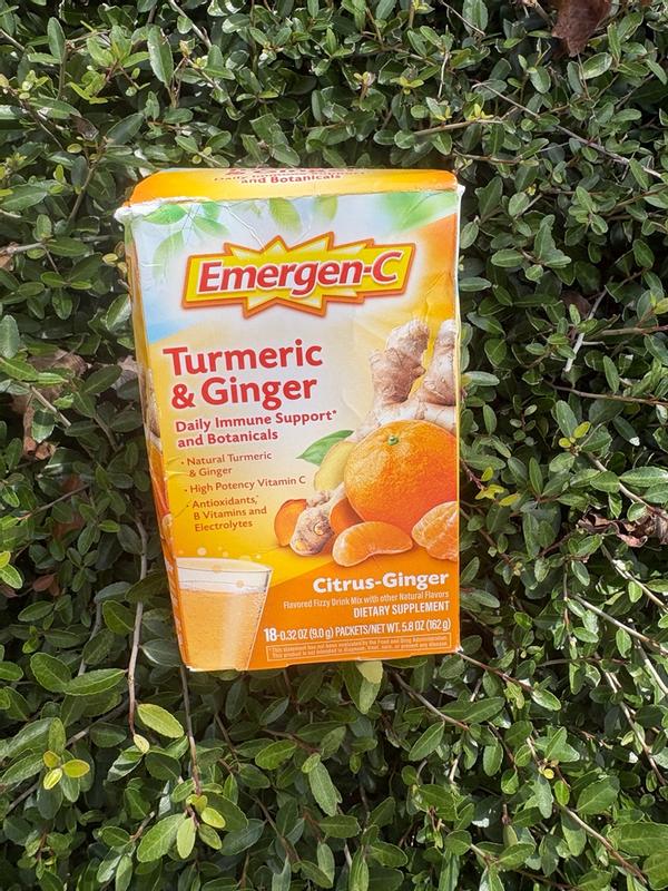 Botanicals Turmeric and Ginger Immune Support | Emergen-C