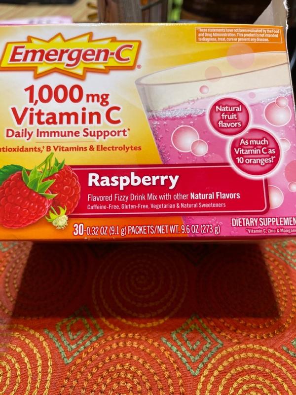 EmergenC® Pink® 30Count 1000 mg Vitamin C Fizzy Drink Mix Packets in