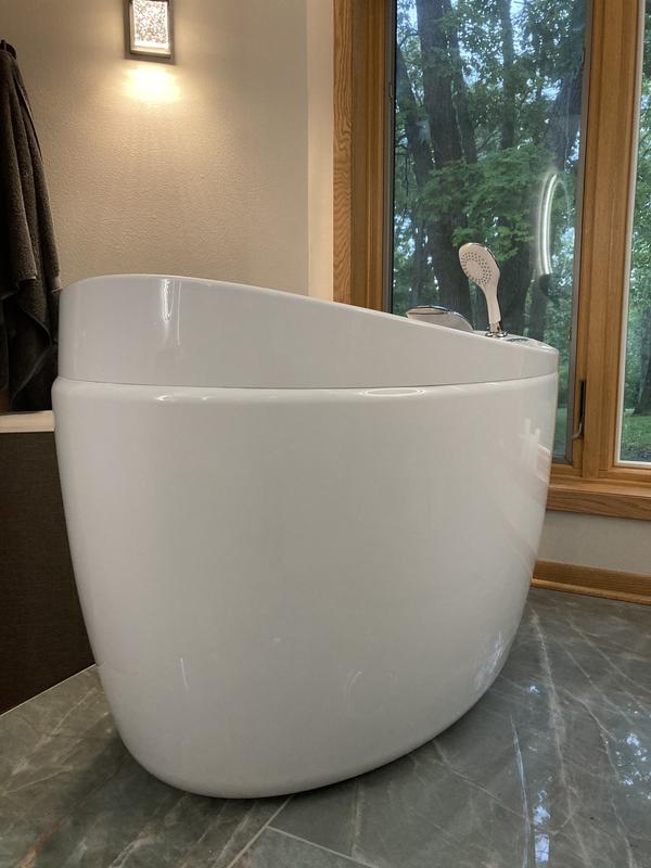 Empava Whirlpool Bathtub Massage Soaking SPA Chromatherapy Jets Tub Model  2021 48JT011 