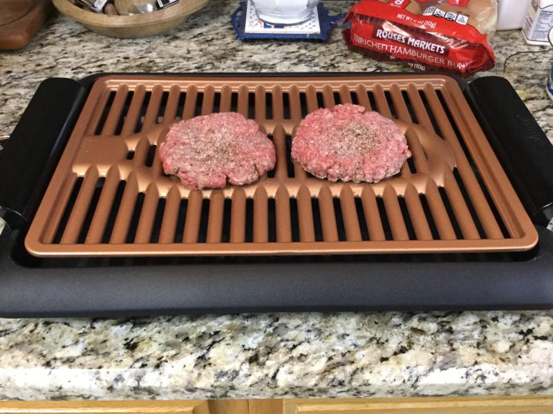 Gotham Steel Electric Smokeless Grill and Griddle