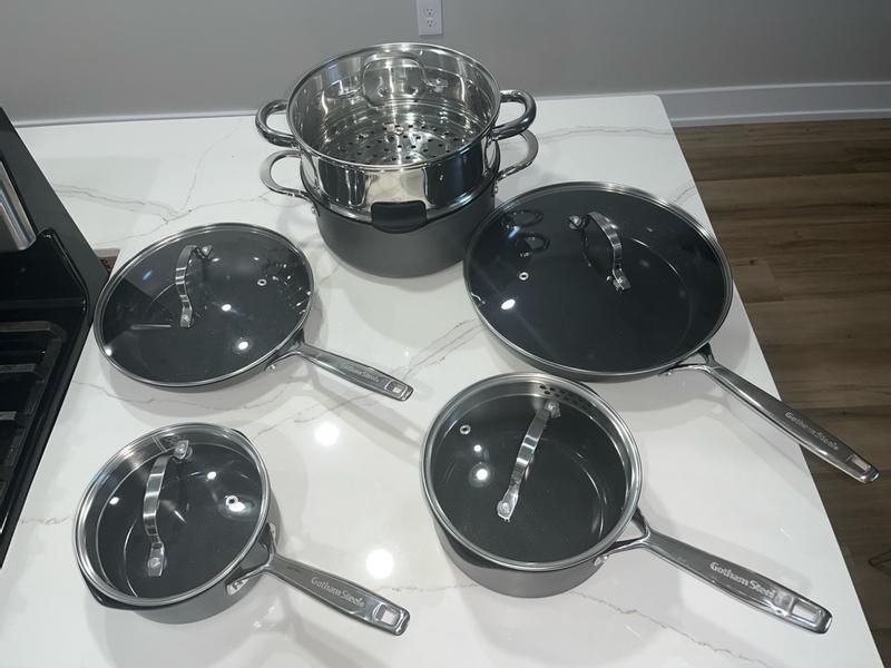 Gotham Steel Pro Ultra Ceramic 2x 11-pc. Non-Stick Cookware Set