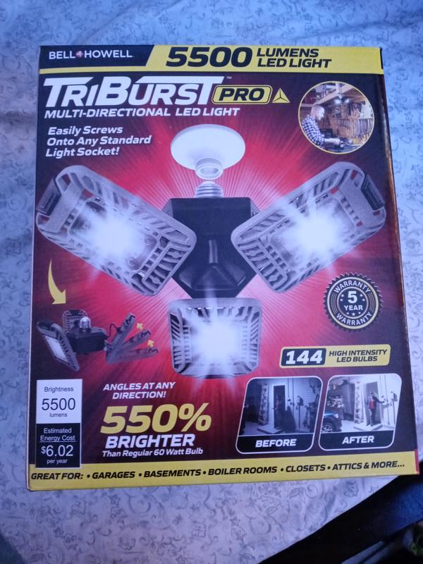 BELL HOWELL TRIBURST PRO 5500 LUMEN at Lowes