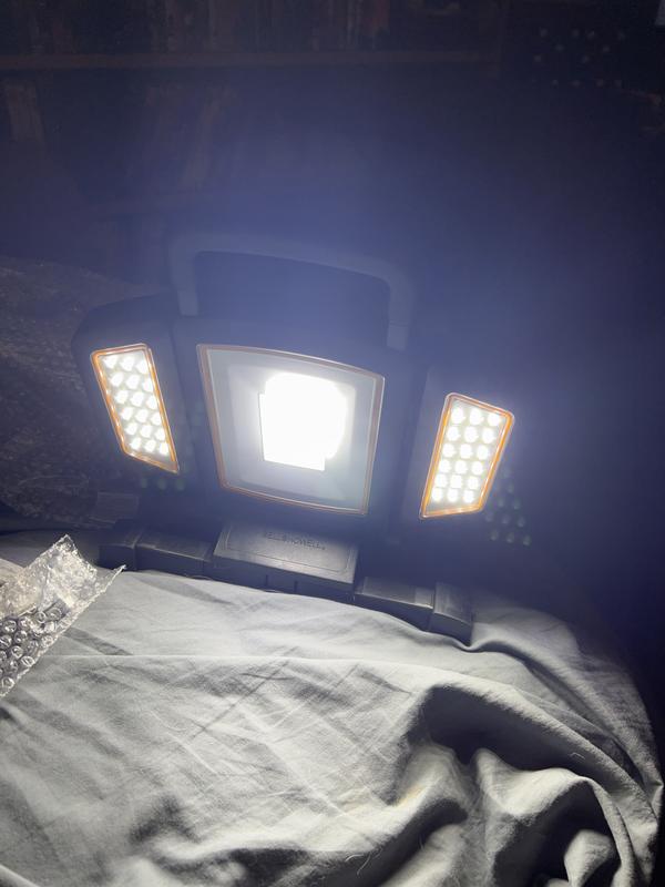 How bright the light is