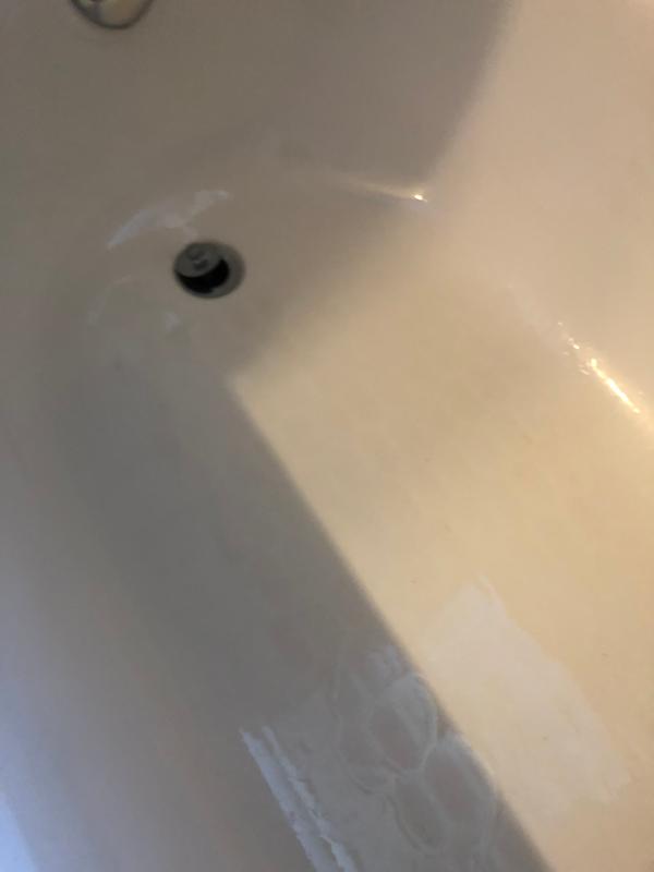 Clean and ready for bath time.