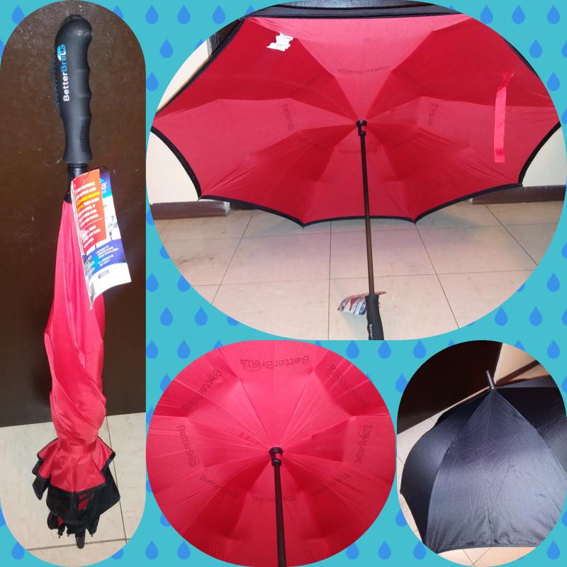 New Better Brella Auto Collapsible With Flashlight