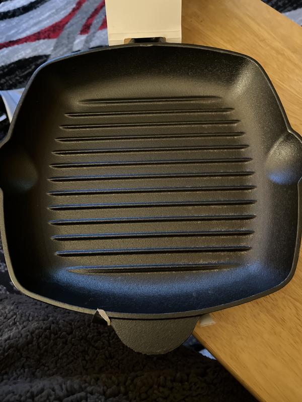 Lodge Square Cast Iron Grill Pan - Black, 1 - Fry's Food Stores