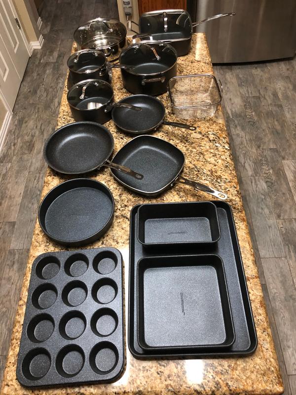 Granitestone 20 Piece Nonstick Cookware and Bakeware Set - Bed Bath &  Beyond - 31273104