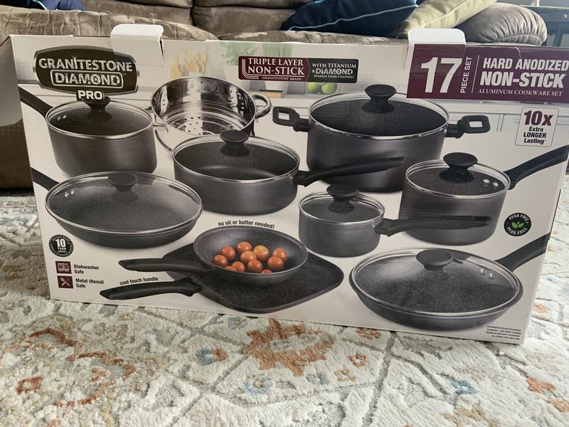 Curtis Stone 17 Piece Cookware Sets