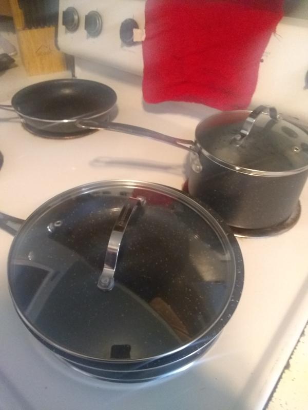 Excited to use my new Granitestone Diamond Cookware