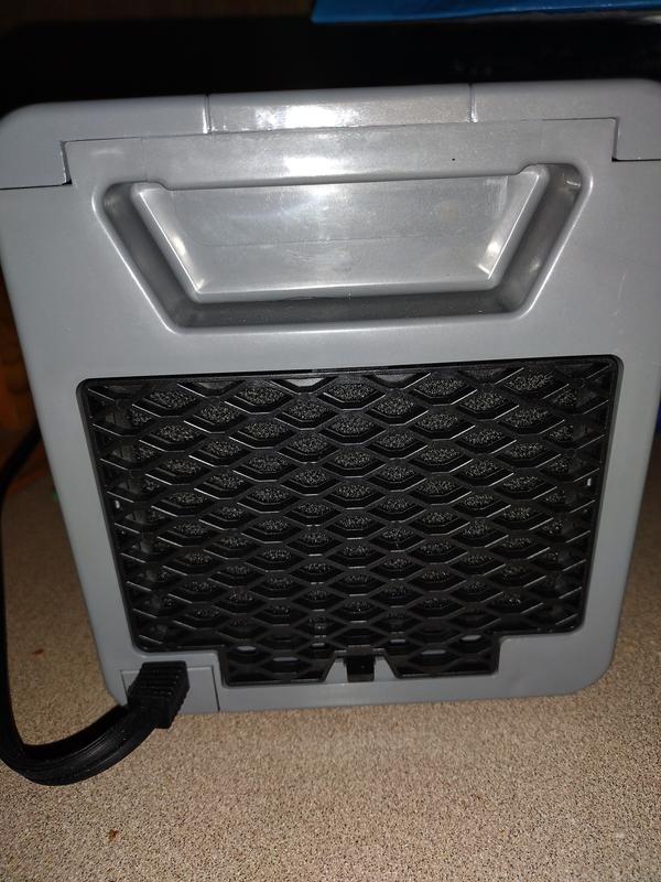 Back of heater