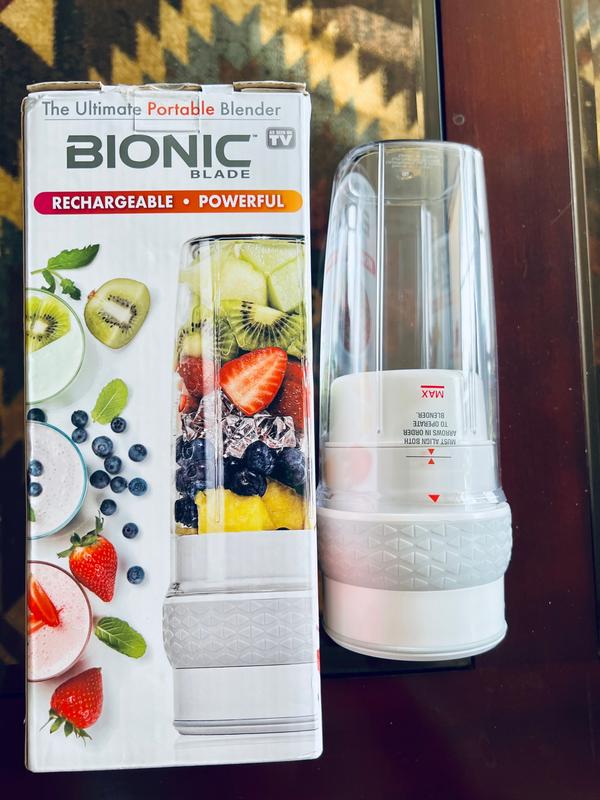 Bionic 26-oz White 150-Watt Pulse Control Blender in the Blenders  department at