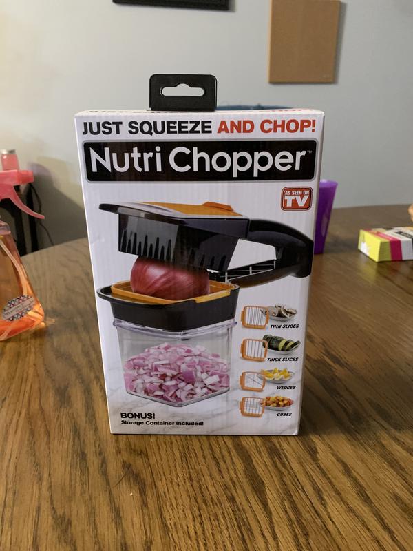 Nutri Chopper Kitchen Slicer & Chopper in Black Bed Bath and Beyond
