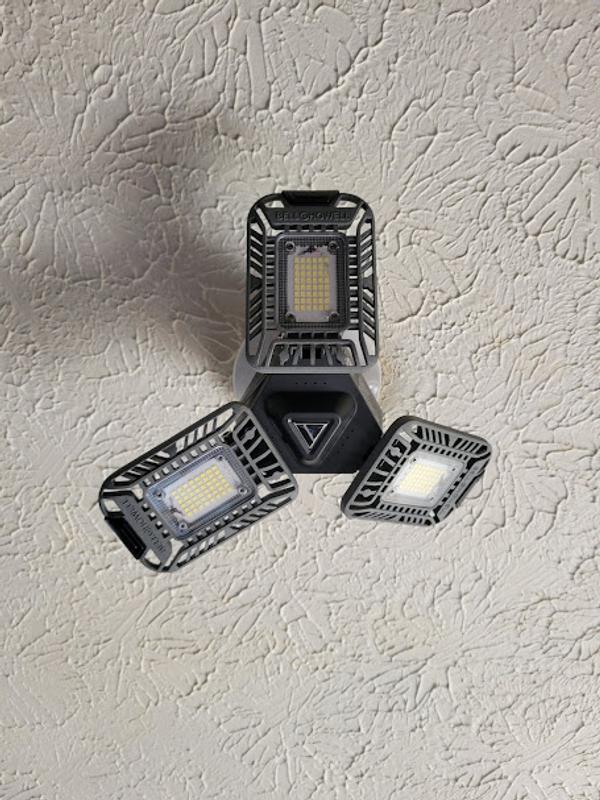 Screws into any standard size light socket