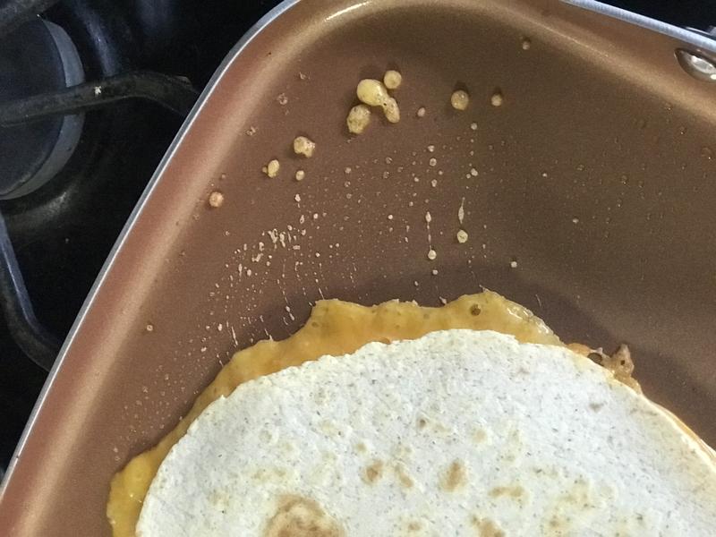 Cheese doesn’t stick