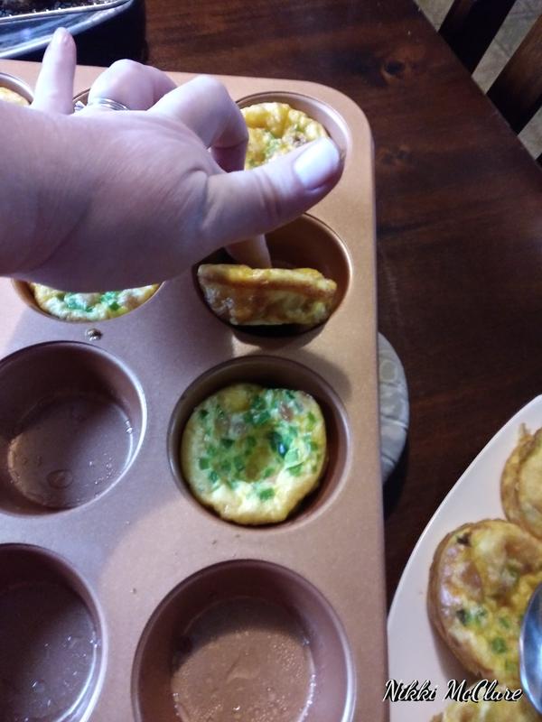 Just pop then out with the top of my finger!