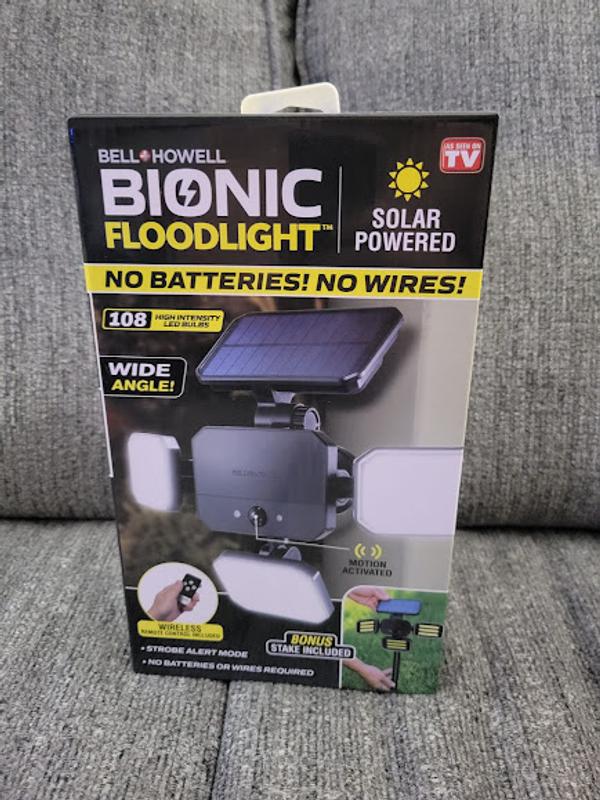 Solar Three Panel Night Light