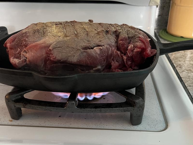 Large enough to sear a roast!