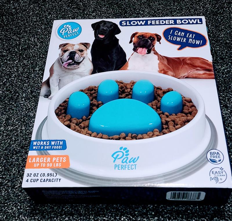 Slow feeder bowl!