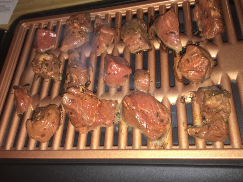 Small amount of smoke