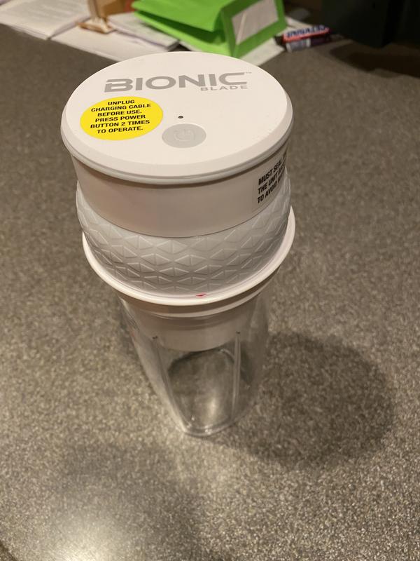 Bionic 26-oz White 150-Watt Pulse Control Blender in the Blenders  department at