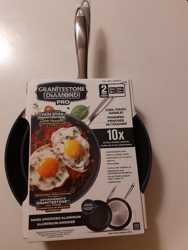 GraniteStone Diamond Fry Pan Set - 3 Piece - 20373037