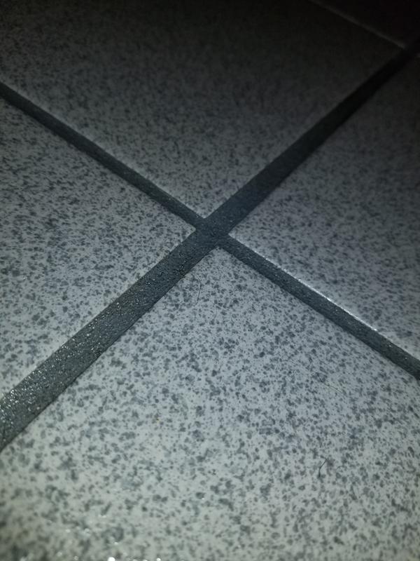 After scrubbing with the Scrubtastic and vinegar