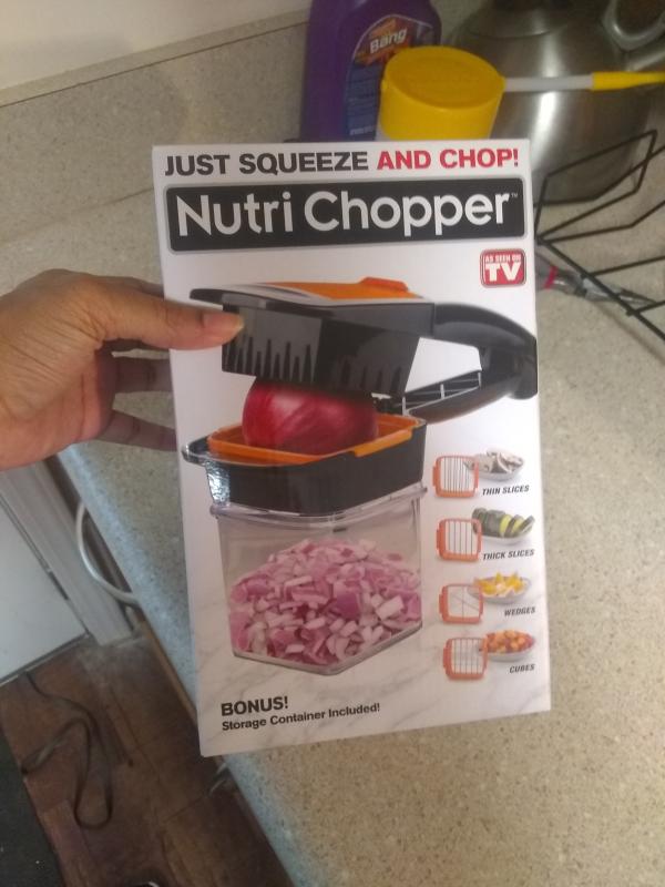 Big Boss Nutri Chopper Black Orange 1 Ct Fry S Food Stores