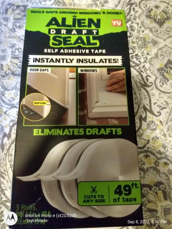 Sealing Tape Alien Seal Transparent Silicone Seal Strip 3Pc