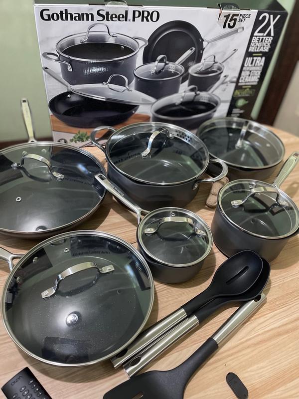 Gotham Steel Pro Ultra Ceramic 2x 11-pc. Non-Stick Cookware Set