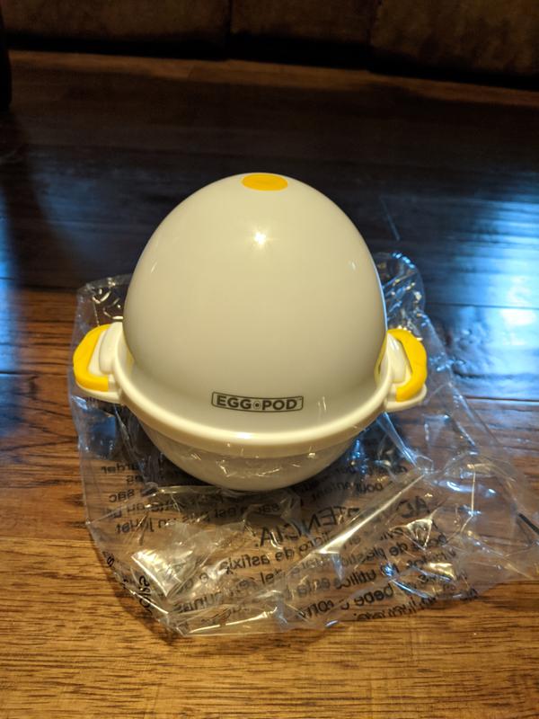 Reviews for As Seen on TV Egg Pod 4-Egg White Microwave Egg Cooker that  Perfectly Cooks Eggs and Detaches the Shell!