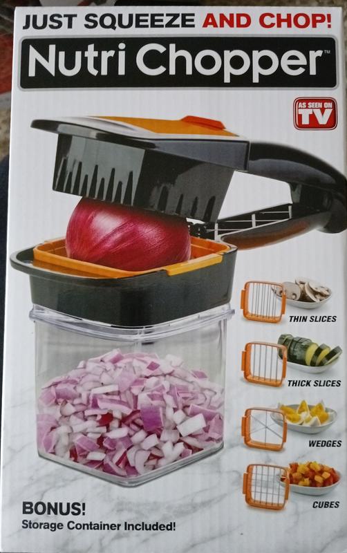 Nutri Chopper Kitchen Slicer & Chopper in Black Bed Bath and Beyond Canada