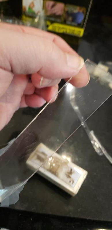 Cut off a piece of Alien tape.