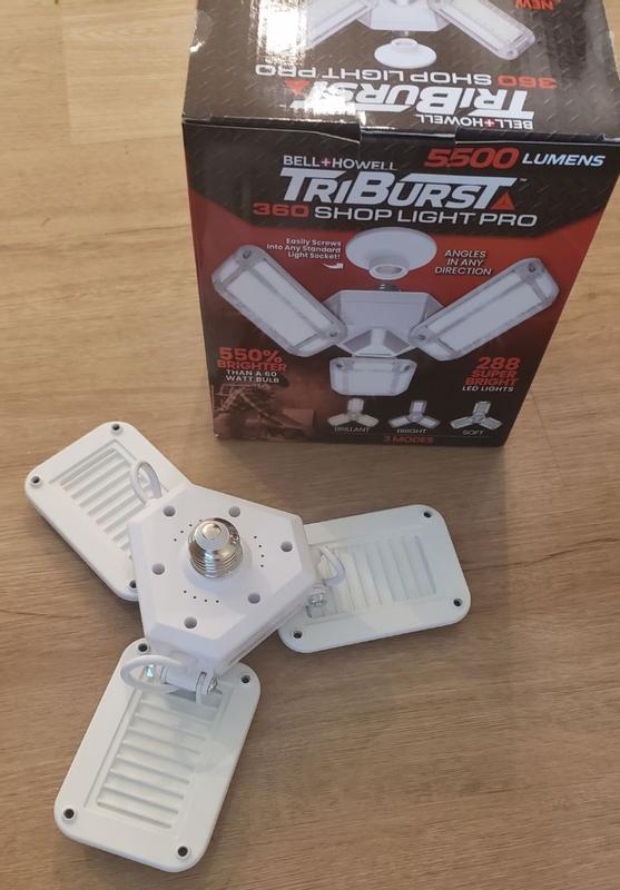 BELL + HOWELL 5500-Lumen LED Screw-in Ceiling-mounted Work Light ...