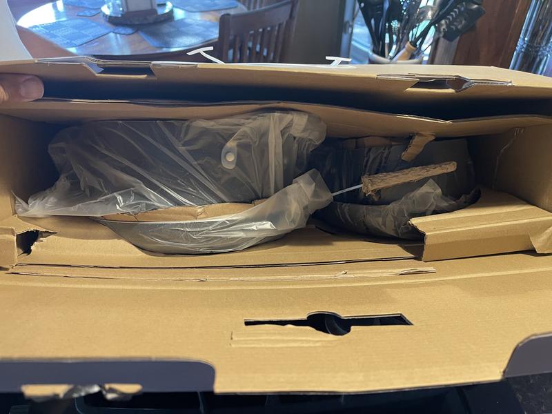 Inside of packaging