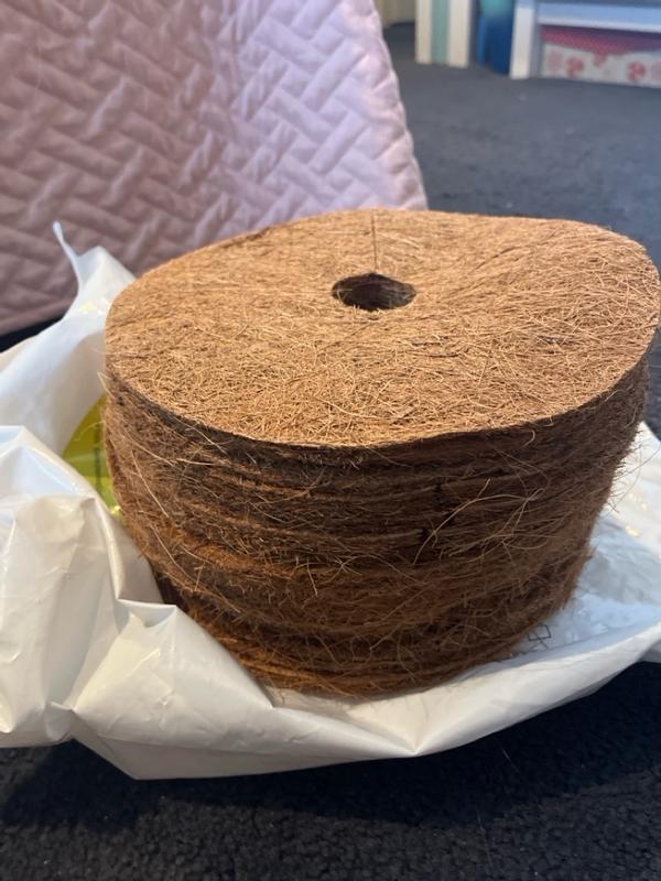 Envelor Tan Coir Coconut Fiber 9-in Tree Ring EN-CWCD-9-15 at Lowes.com