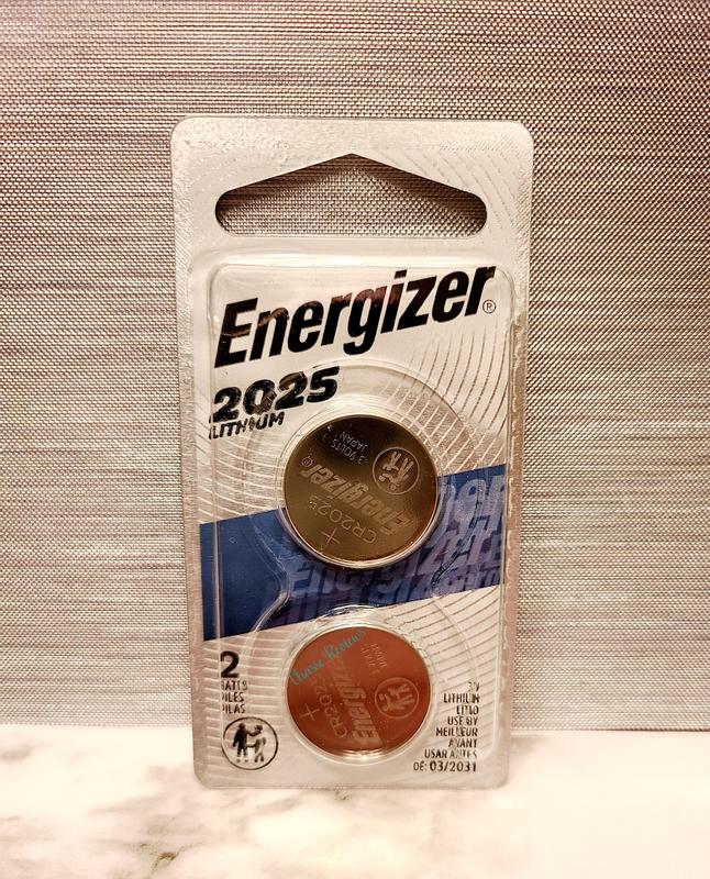 Energizer 2025 Batteries - 2pk Lithium Coin Battery : Target