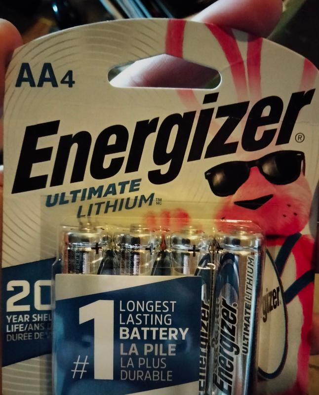 Energizer Ultimate Lithium AA Batteries (8-Pack) in Economical Bulk  Packaging