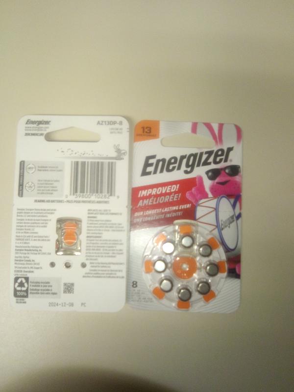 Energizer Hearing aid Batteries are the longest lasting