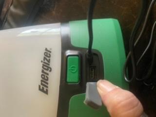 Energizer ENALUR7 LED, 1000 Lumens Rechargeable Lantern, 7.3 in, Bright  Green 