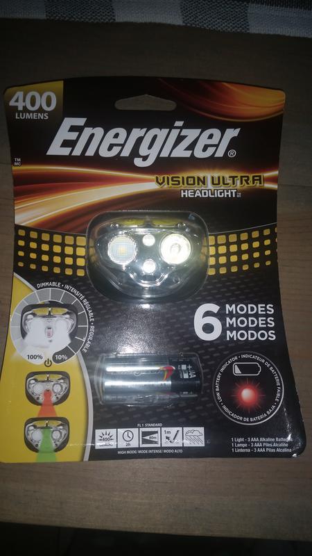 Energizer Vision HD 450-Lumen LED Included) Headlamp Headlamps department in (Battery at the