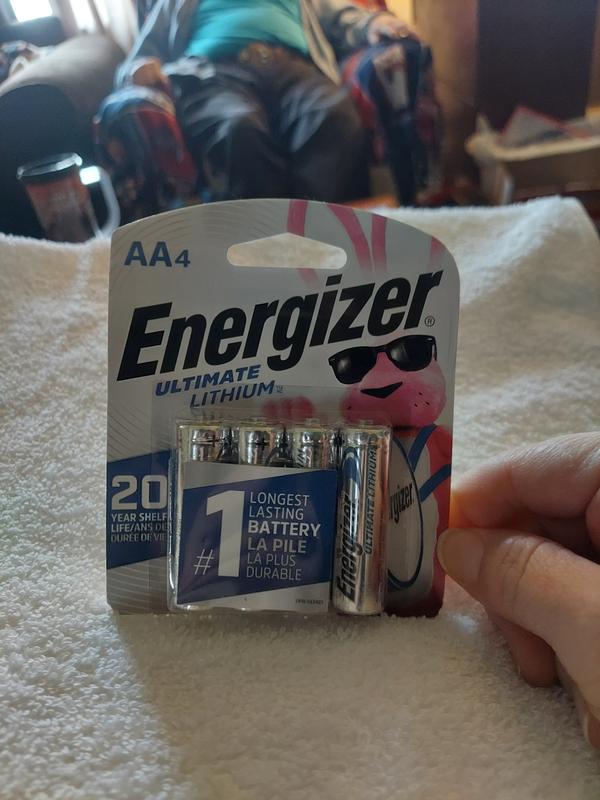 Energizer Ultimate Lithium AA Battery - 4 Per Pack