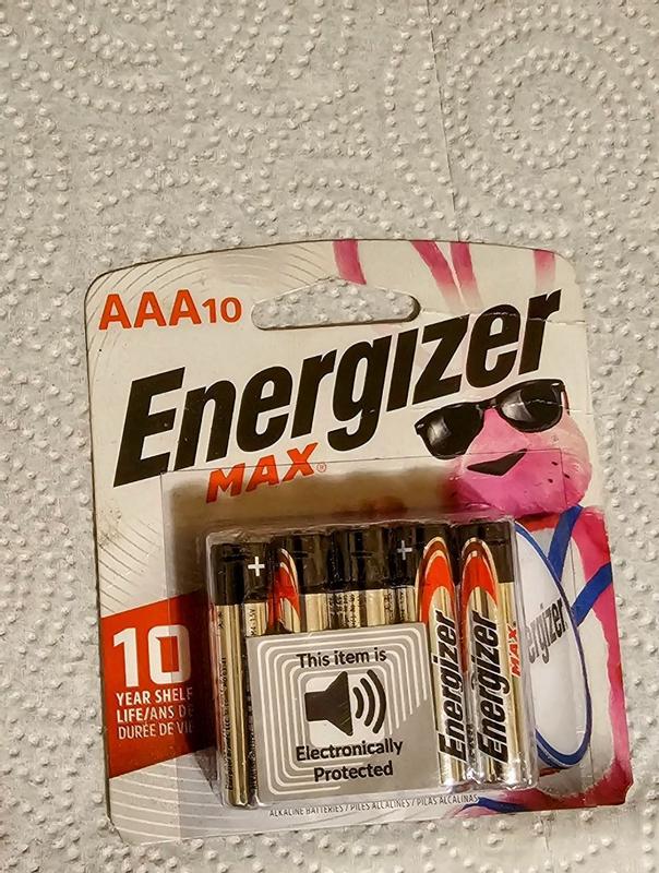 the Batteries at in Max Alkaline (24-Pack) AAA Batteries Energizer AAA department